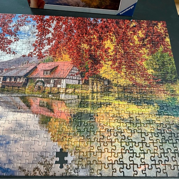 Ravensburger puzzle 500 pieces peaceful mill - Picture 5 of 8